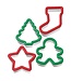 Wilton Wilton Grippy Uitsteker Kerstmis Set van 4