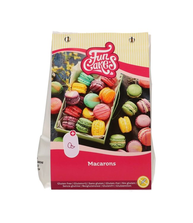 Funcakes Funcakes mix voor  macarons glutenvrij 300 gram