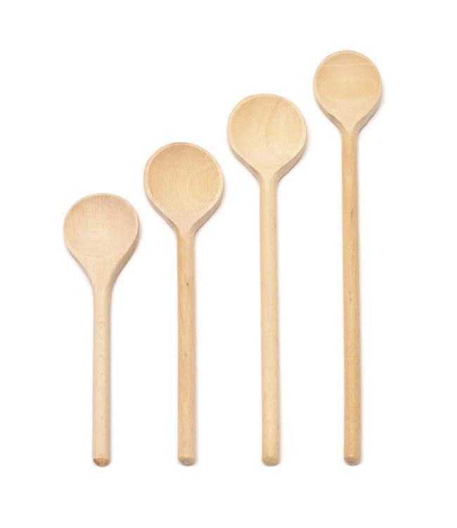 houten pollepel rond 35 cm