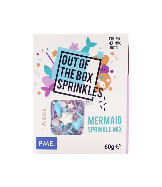 Funcakes PME Out of the Box sprinkle Mermaid 60 gram