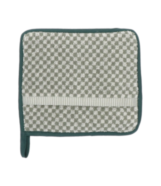 Bunzlau Castle Bunzlau pannenlap/ Potholder Small Check Green