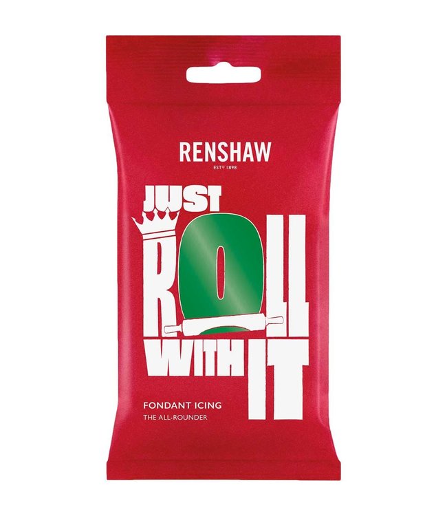 Renshaw Renshaw fondant Emerald groen 250 gr.