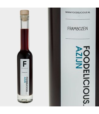 Foodelicious Foodelicious frambozen azijn 225ml