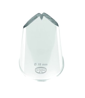 Dr. Oetker Dr. Oetker spuitmond blad 18 mm