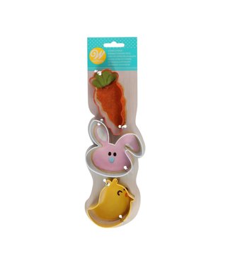 Wilton Wilton koekjes uitsteker Whimsical Pasen set 3 stuks