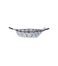 Bunzlau Castle Bunzlau Bowl Fish Shaped/ kom dubbele vis - Blue Olive