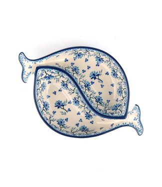 Bunzlau Castle Bunzlau Bowl Fish Shaped/ kom dubbele vis- Daydream