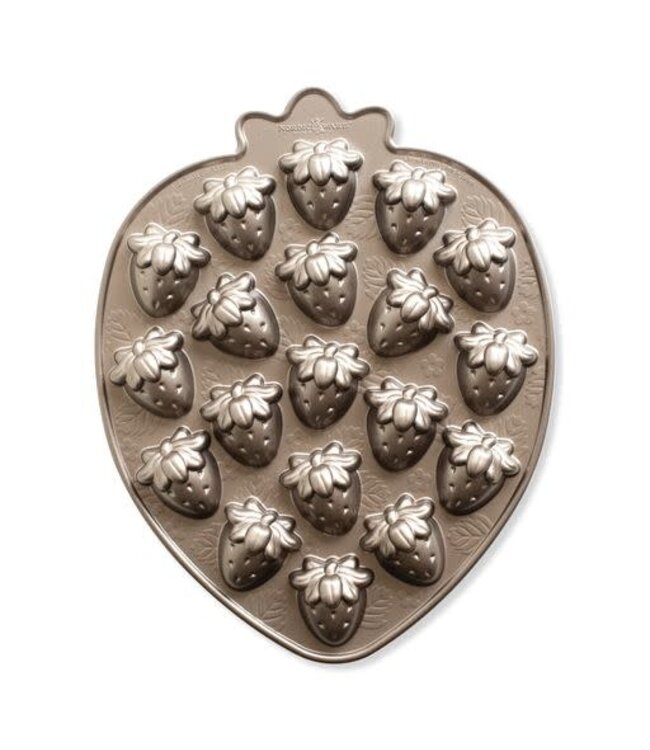 Nordic Ware TOFFEE Strawberry Patch Bites Pan