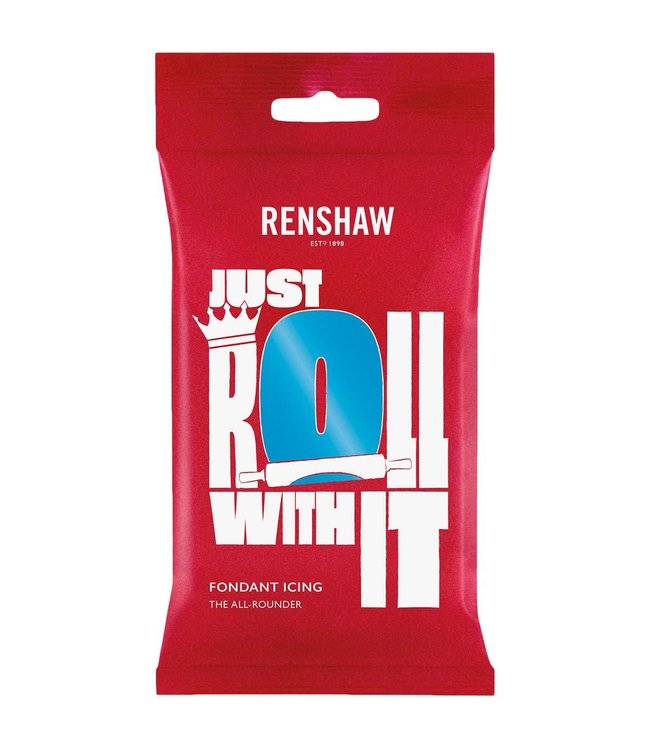 Renshaw Renshaw fondant turquoise 250 gr.