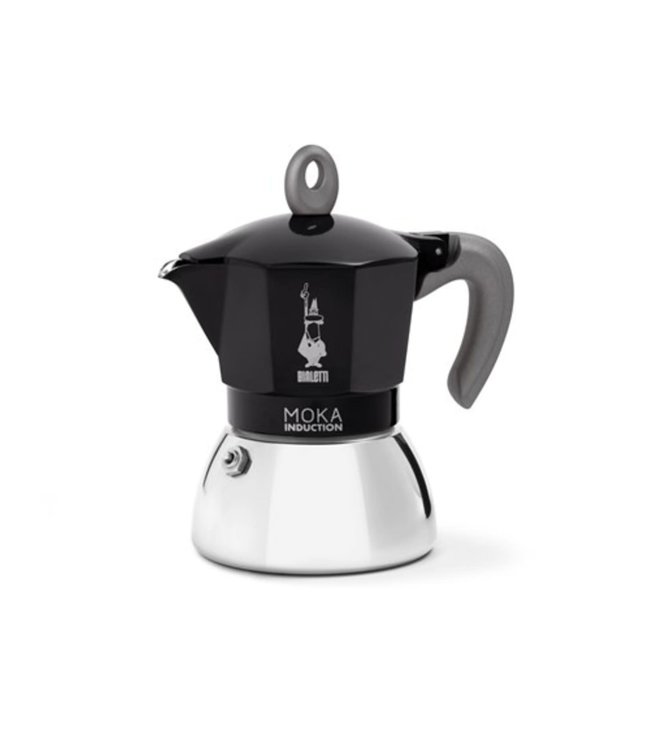 Bialetti Bialetti Moka induction Black 4 kops