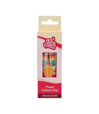 Funcakes Funcakes kleurstof gel  Honey Gold 30 g