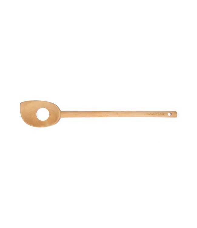 Organic Home  olijf houten  lepel met punt en gat