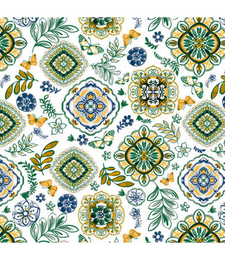 PVC Tafelzeil Marrakech 1.40 m breed per 0.5 meter