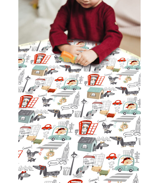 PVC Tafelzeil Kids 1.40 m breed per 0.5 meter
