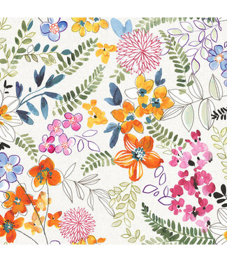 PVC Tafelzeil Flower 1.40 m breed per 0.5 meter