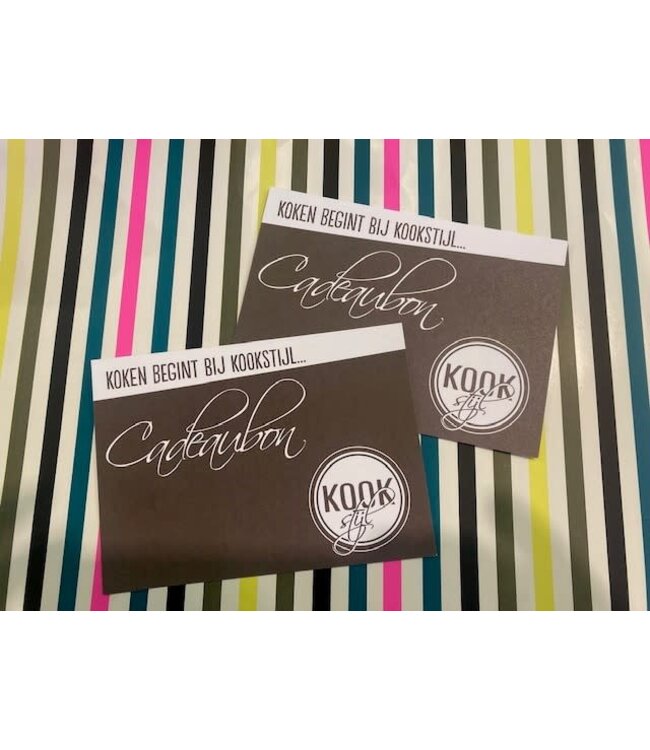 Kookstijl Cadeaubon €10,-