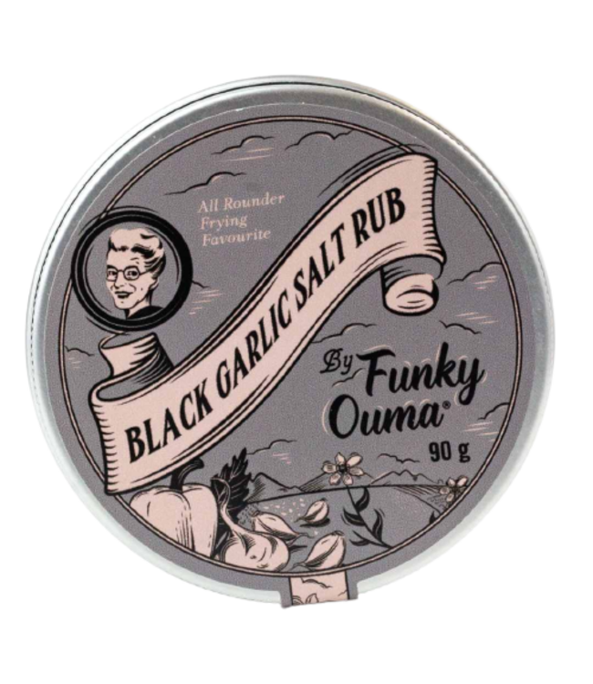 Funky Ouma Funky Ouma  Black Garlic Salt Traveltin 90 gram