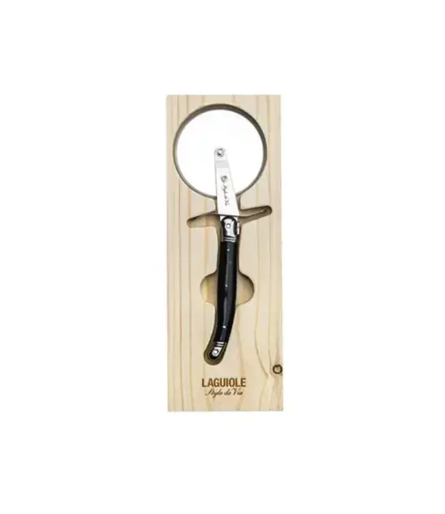Laguiole Laguiole Premium Line Pizzasnijder Zwart