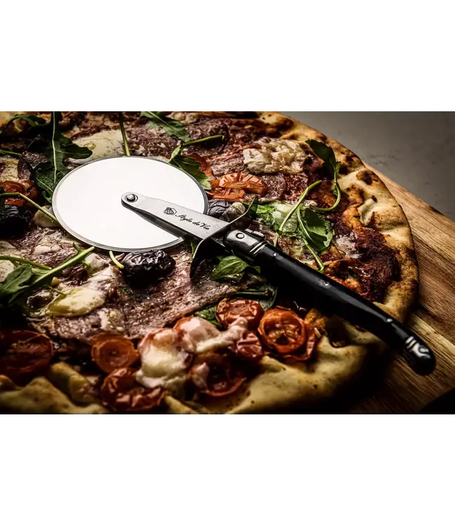 Laguiole Laguiole Premium Line Pizzasnijder Zwart