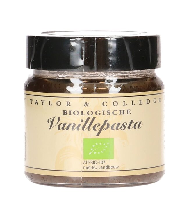 Taylor & Colledge Taylor & Colledge vanille pasta biologisch 65 gram