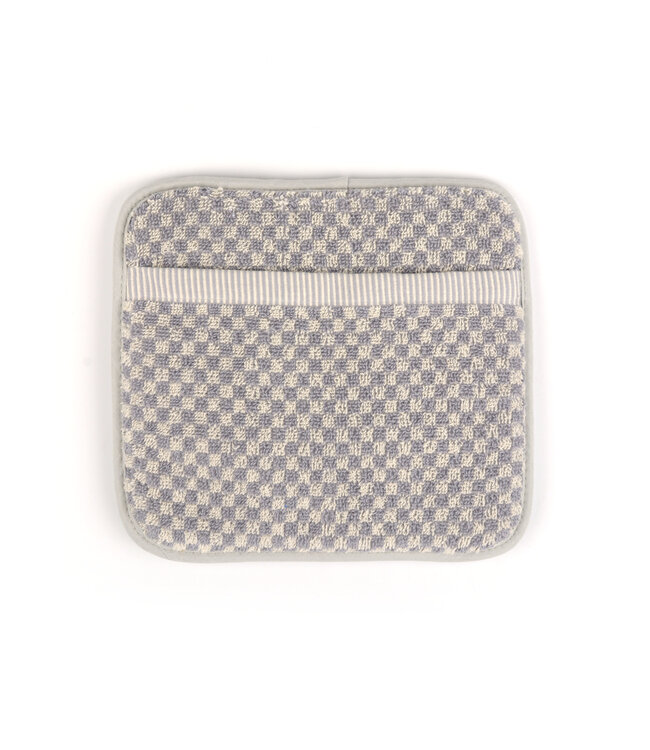 Bunzlau Castle Bunzlau pannenlap/ Potholder Small Check grey