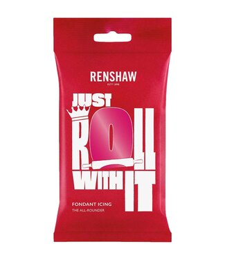 Renshaw Renshaw fondant Fuchsia roze 250 gr.