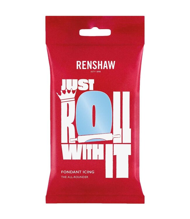 Renshaw Renshaw fondant baby blauw 250 gr.