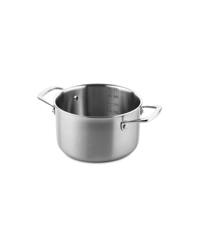 DUCQ DUCQ   Kookpan 3-ply 18 cm voor kookplaatafzuiging actie van 105,- voor 73,-  *