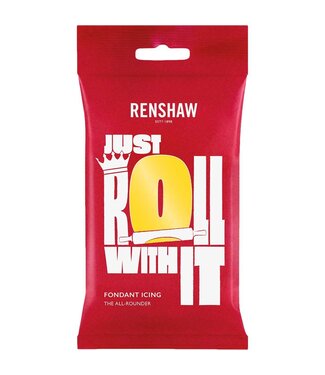 Renshaw Renshaw fondant geel 250 gr.