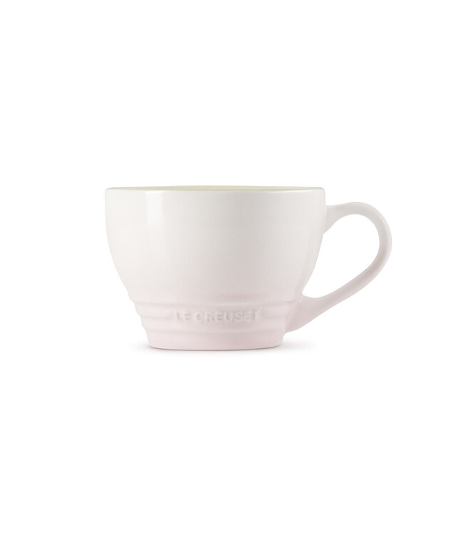 Le Creuset grote cappuccino mok 0,4 ltr Shell Pink