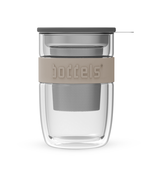 Boddels theebeker Boddels 380 ml Taupe