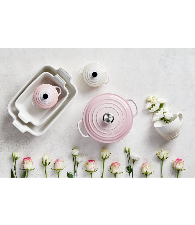 Le Creuset Le Creuset mini cocotte Classic 10 cm Shell Pink