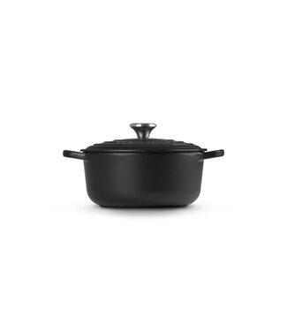 Le Creuset Le Creuset ronde braadpan 24 cm matzwart