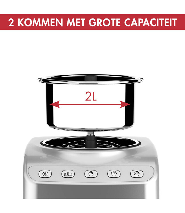 Magimix Gelato expert professionele ijsmachine 2x 2liter