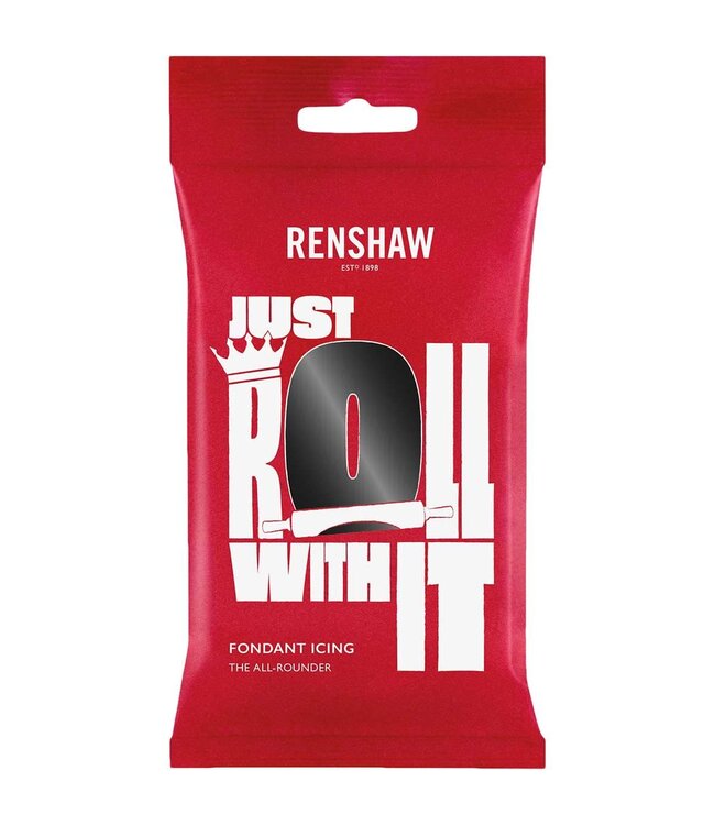 Renshaw Renshaw fondant zwart 1 kg