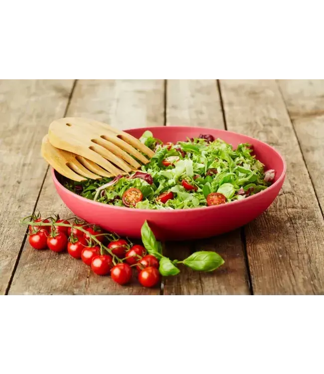 Point-Virgule Point Virgule sla serveer set/ handjes bamboe