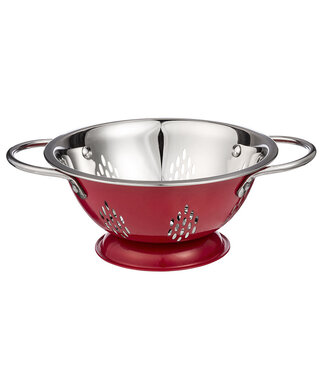Il Cucinino Vergiet RVS/rood 20 cm actie van 17,50 voor 14,95 *