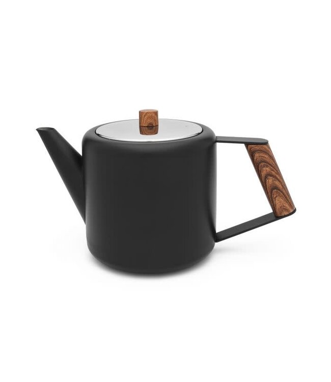 Bredemeijer Theepot Duet Design Boston 1,1L, mat zwart