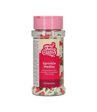 Funcakes FunCakes Sprinkles  Medley Kerst 60 g