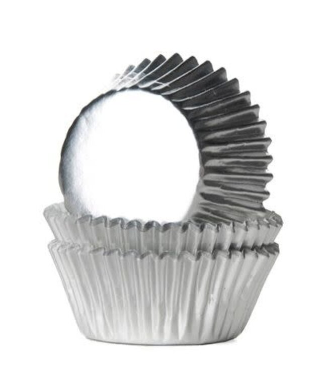 House of Marie House of Marie baking cups folie zilver 36 stuks