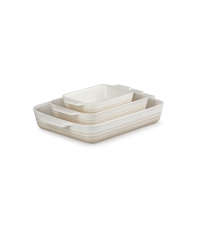 Le Creuset Le Creuset ovenschaal los 18x 13 cm Meringue/ crème