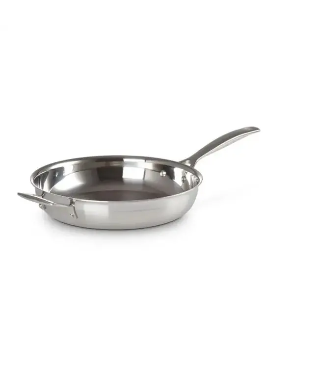 Le Creuset Le Creuset RVS koekenpan 3ply 28cm actie van
