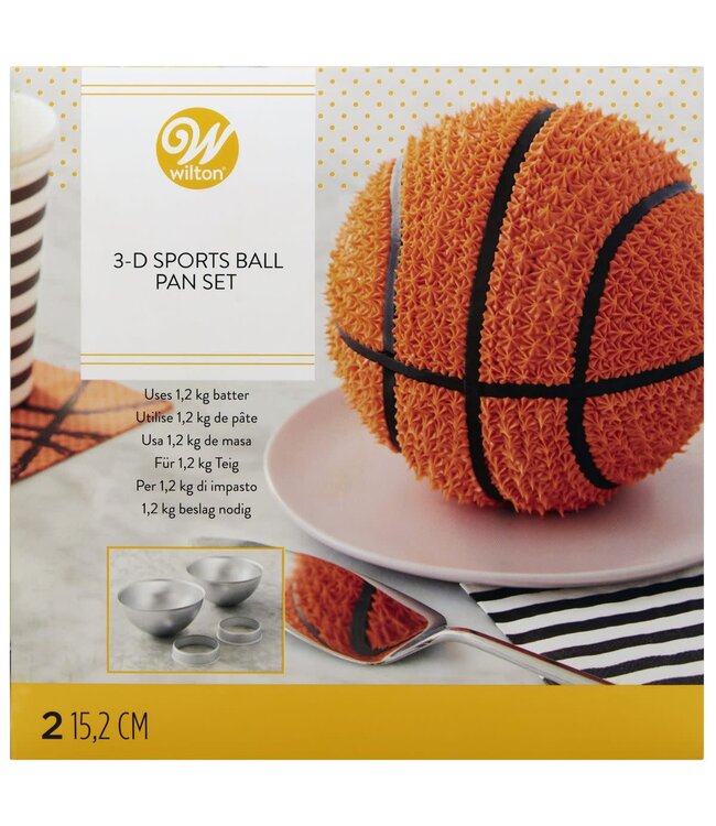 Wilton Wilton bakvorm aluminium set bal 3D