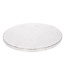 Funcakes Funcakes taartplateau rond dik/drum 27.5 cm zilver