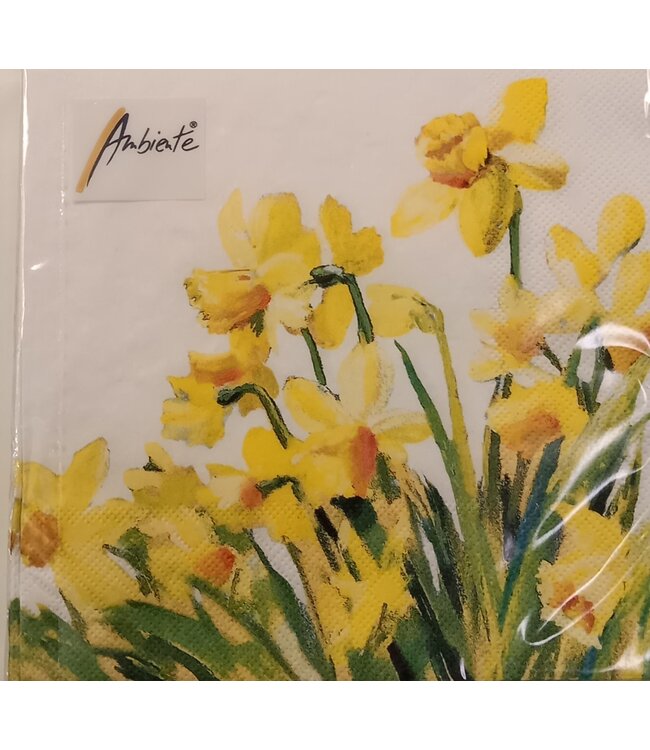 Ambiente Servet Ambiente Narcis 20 stuks
