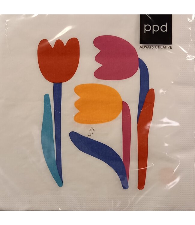ppd Servet PPD Tulips 20 stuks