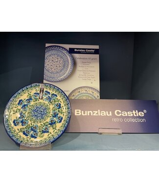 Bunzlau Castle Bunzlau cakebord Ø 16 cm - Retro Collection Winter Violets *