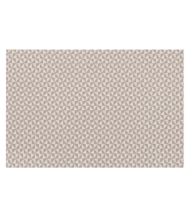 Placemat Triangle 30 x 45 cm Taupe