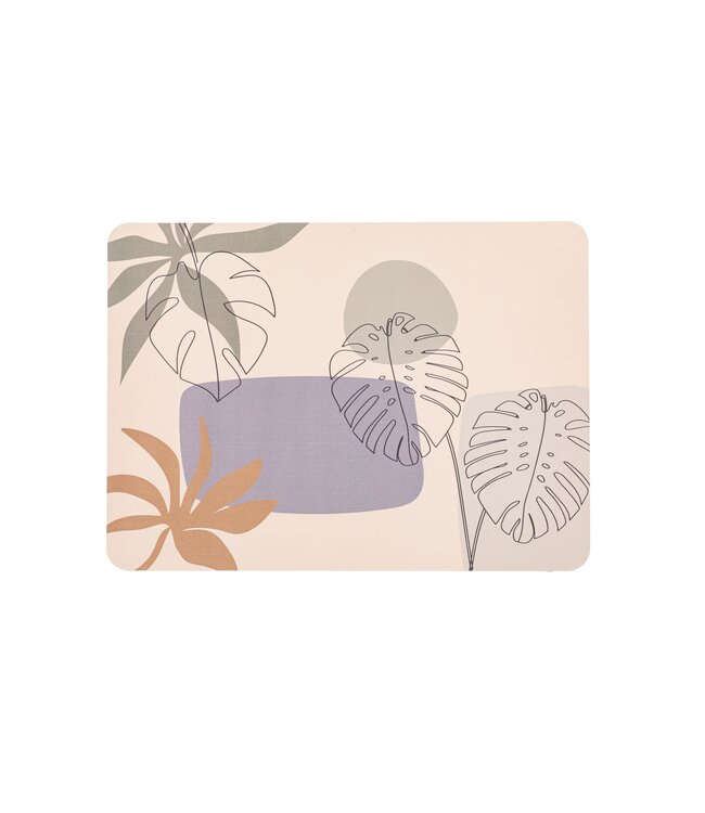 ZicZac ZicZac Placemat TOGO ABSTRACT, 33x45cm, Monstera