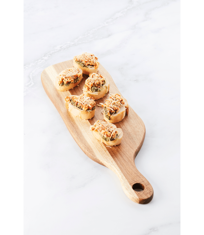 Point-Virgule Point-Virgule serveerplank met handvat uit acaciahout 51x16x1.5cm